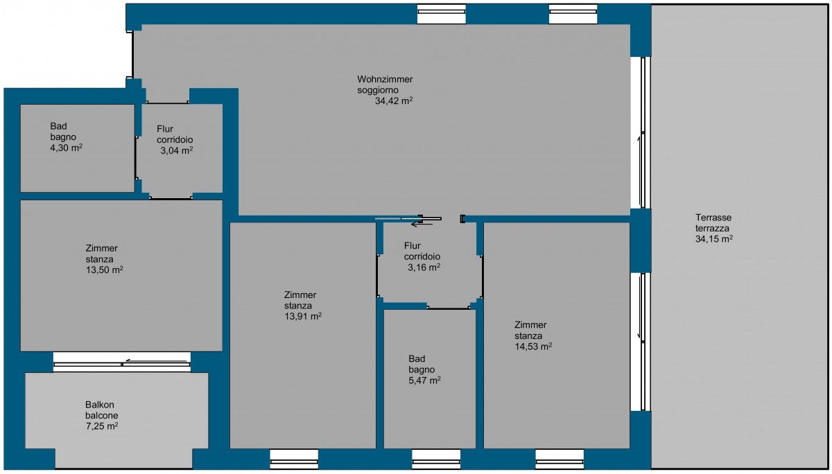 Leifers - 4-Zimmer Wohnung in neuem Kondominium!
