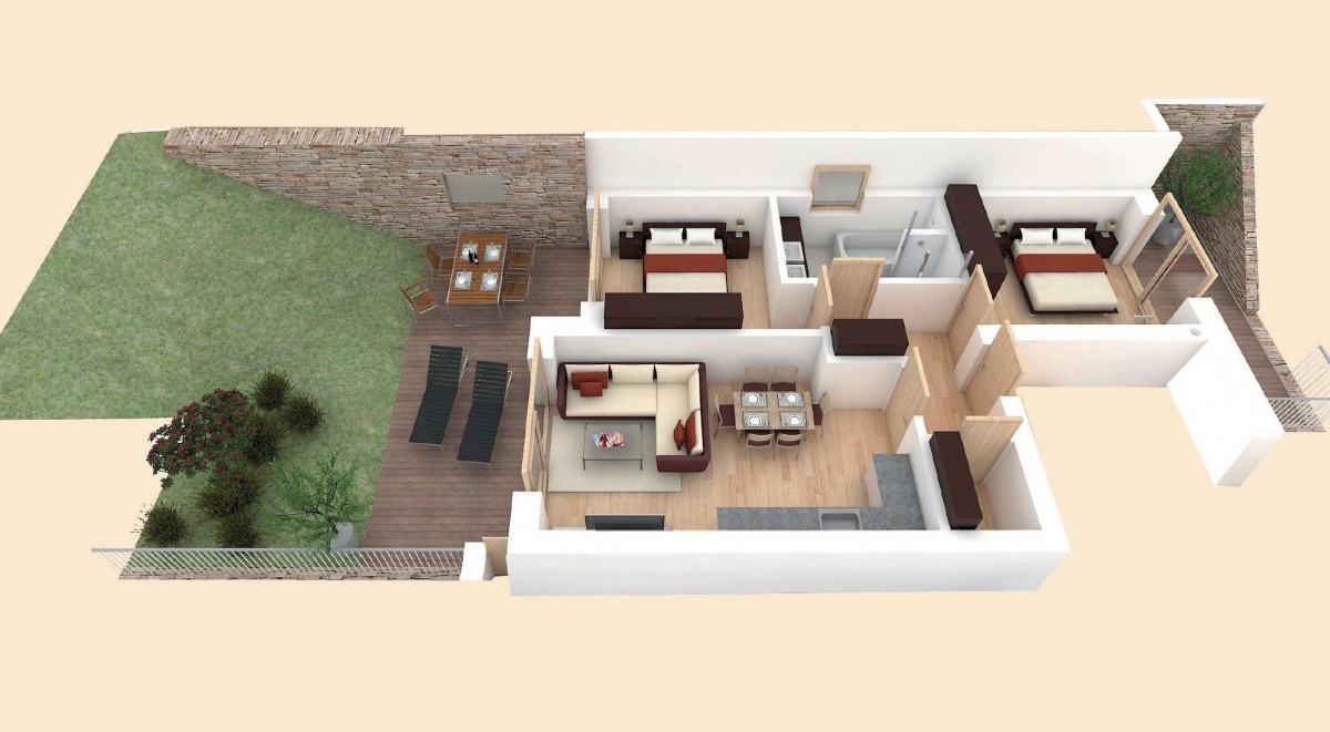 Mals - Neue 3-Zimmer Wohnung mit Terrasse und Garten in KlimaHaus A