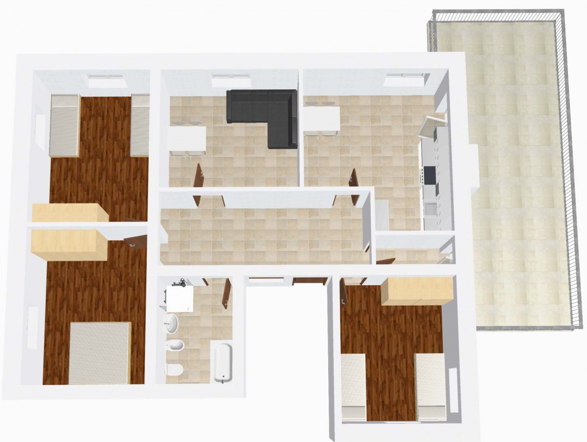 Neumarkt - Geräumige 4-Zimmer Wohnung mit Terrasse in zentraler Lage!