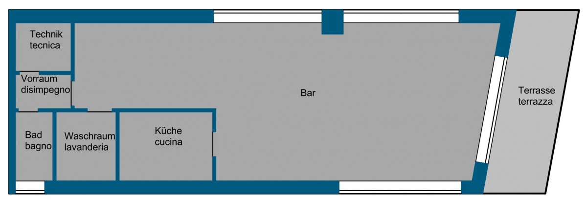 Bar in zentraler Lage