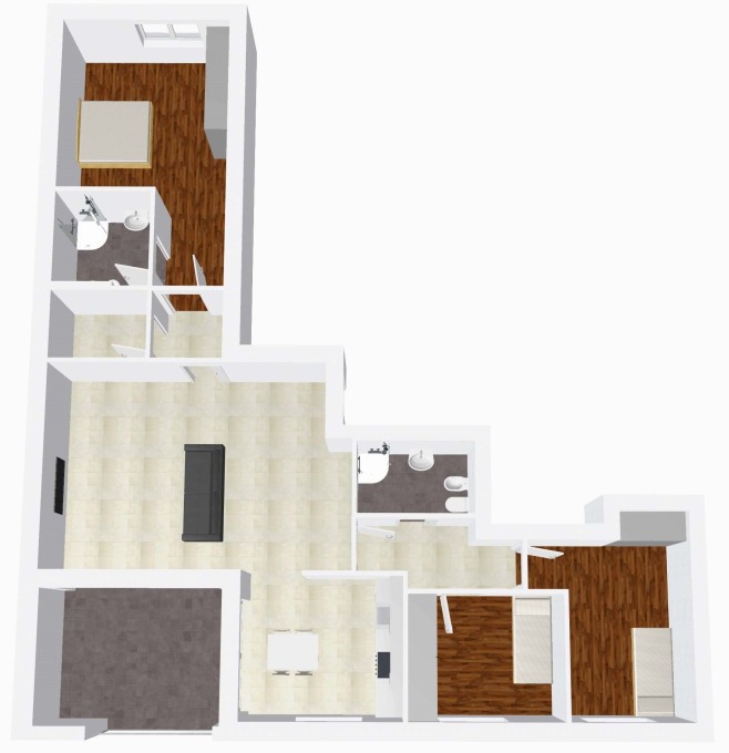 Bozen - Neue 4-Zimmer Wohnung mit Terrasse im Zentrum!