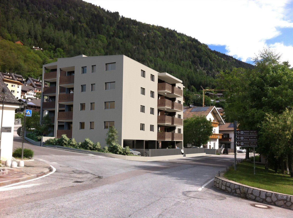 2-Zimmer-Wohnung mit Süd-West Balkon im zweiten Obergeschoss in Mühlbach, von wo aus Sie in 30 Minuten das Skigebiet Plose erreichen, zu verkaufen
