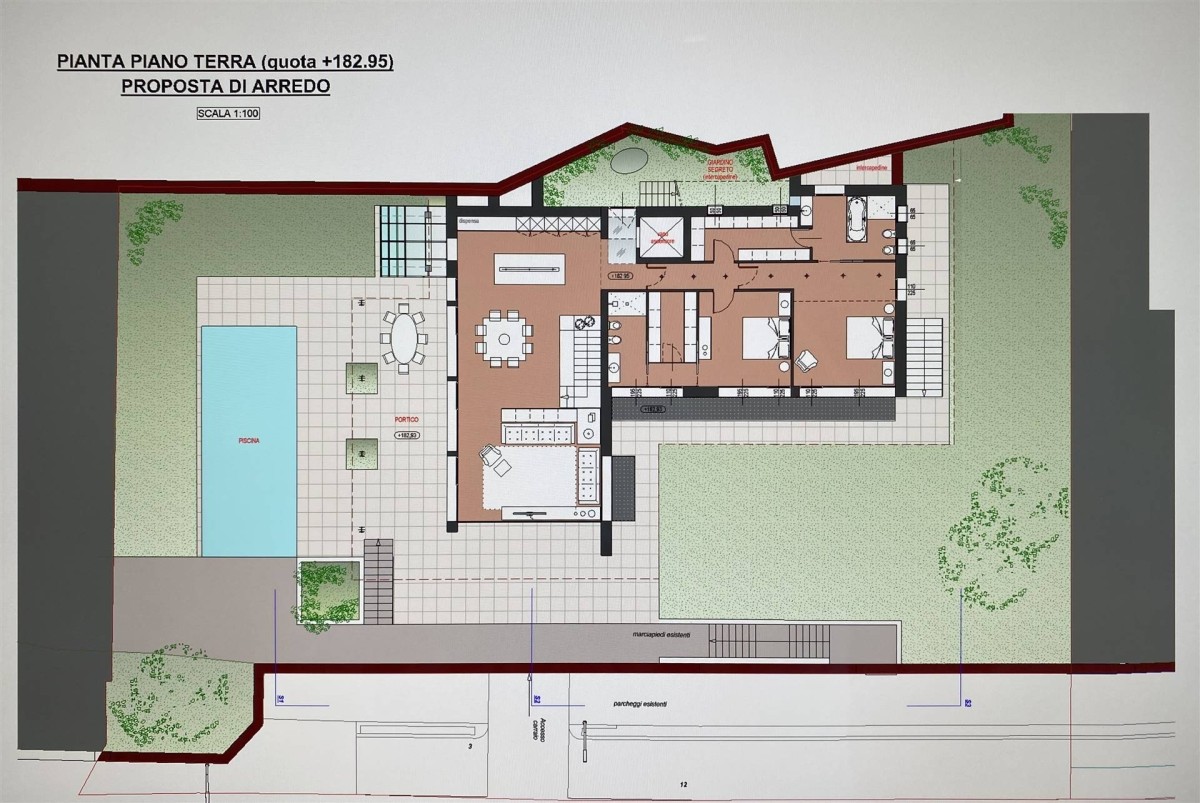 BARCUZZI, LONATO, Villa zu verkaufen von 215 Qm, H