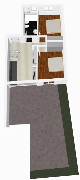 Bozen - KlimaHaus A: neue 3-Zimmer Wohnung mit großer Terrasse!