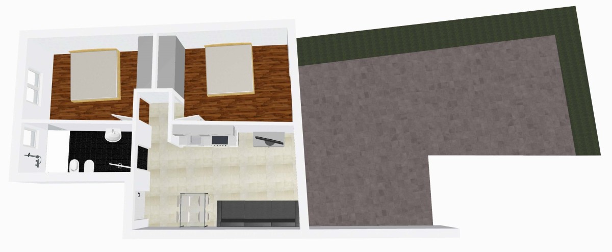 Bozen - KlimaHaus A: neue 3-Zimmer Wohnung mit großer Terrasse!