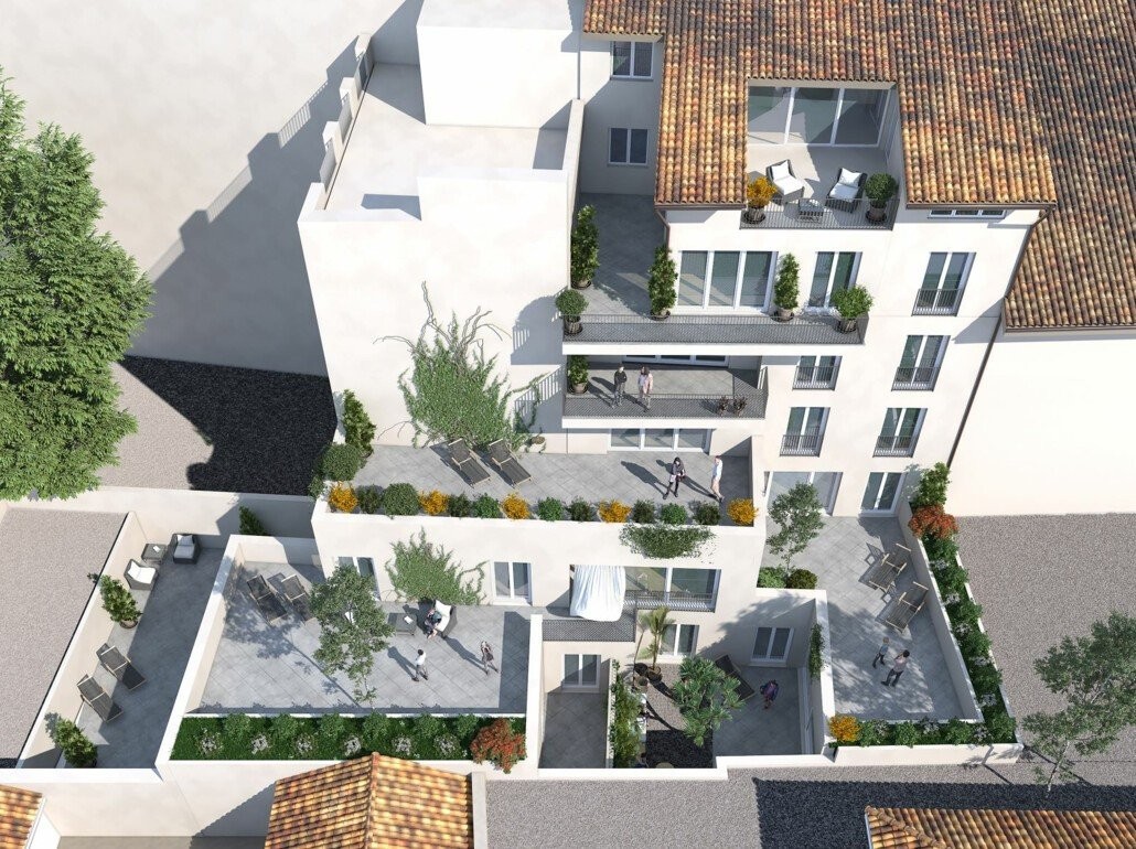 W15: Neue, geräumige Penthousewohnung mit zwei großen Terrassen