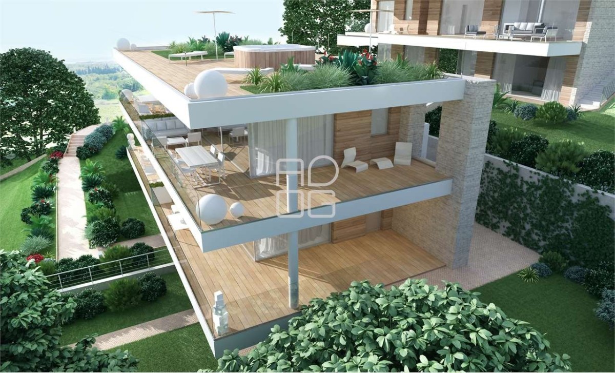 Top-Apartment mit Seeblick in Design-Wohnanlage