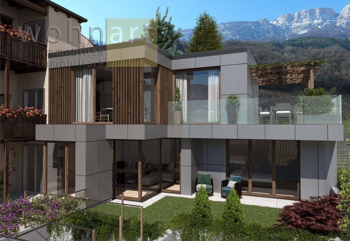 Moderne Garden Villa mit Panoramaterrasse in Eppan zu verkaufen