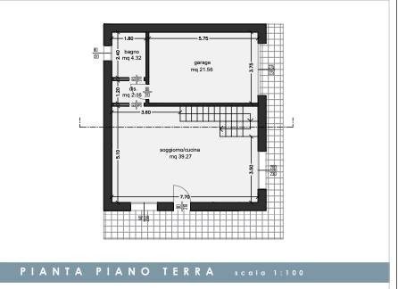 Eine neue zweistÃ¶ckige Villa wird in Castelnuovo 