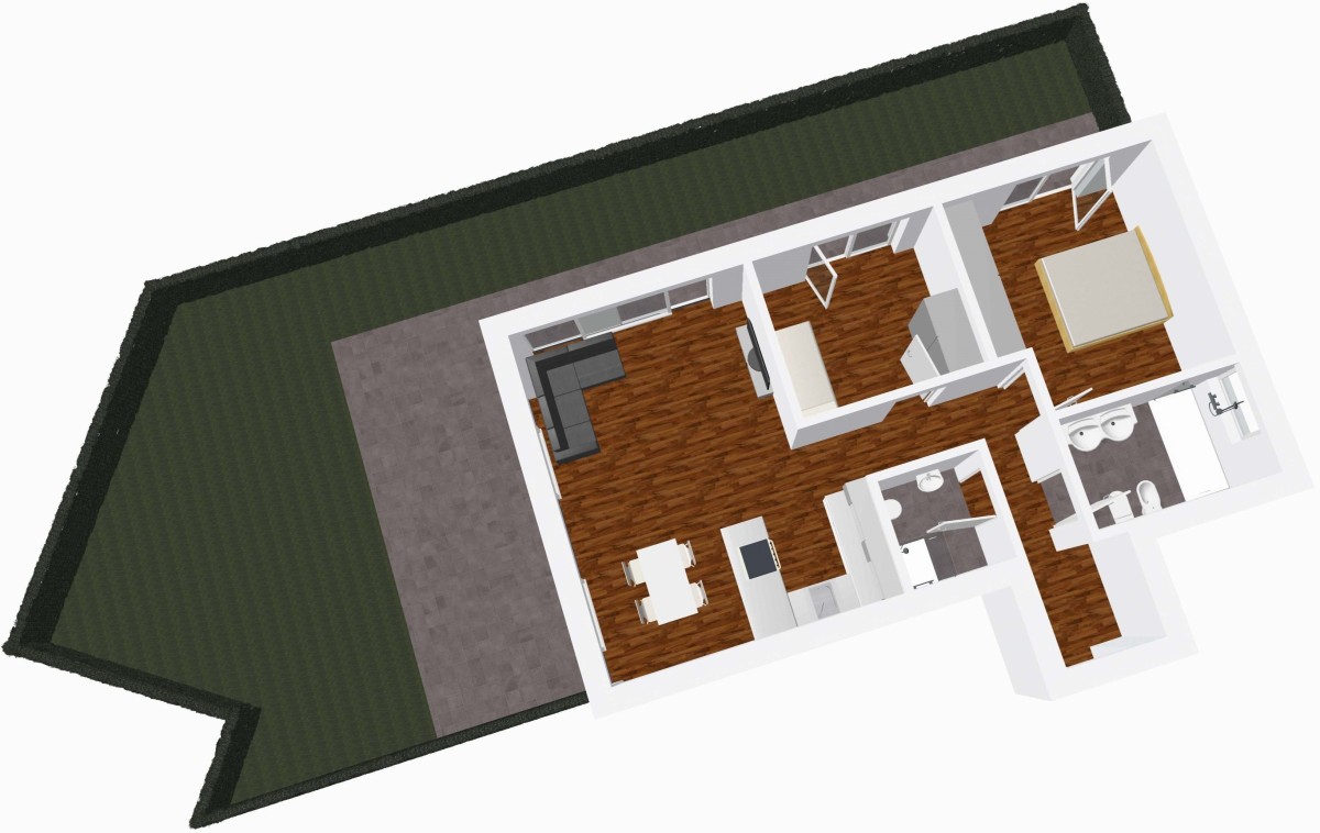 Ritten/Oberbozen - Neue 3-Zimmer Wohnung mit Terrasse und Garten!