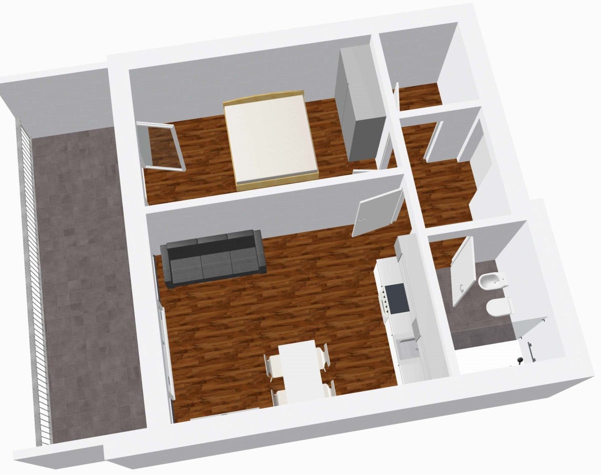 Ritten/Oberbozen - Neue 2-Zimmer Wohnung mit Terrasse und freier Aussicht!