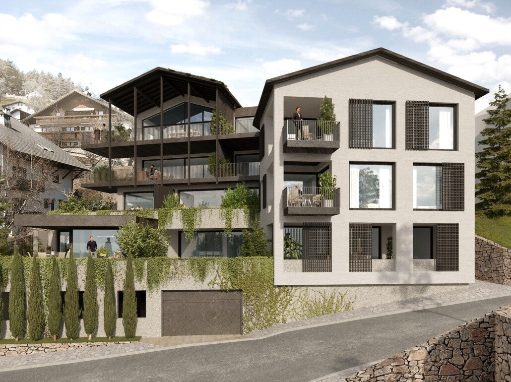 W1: Ampio appartamento di nuova costruzione con giardino privato e vista panoramica sulle Dolomiti