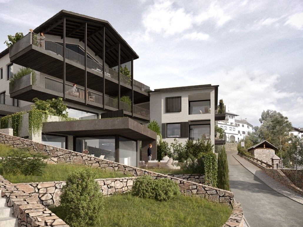 W1: Ampio appartamento di nuova costruzione con giardino privato e vista panoramica sulle Dolomiti