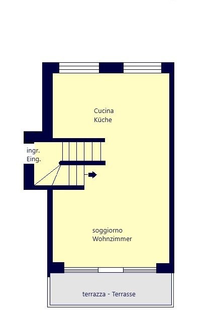Drei-Zimmer-Duplex