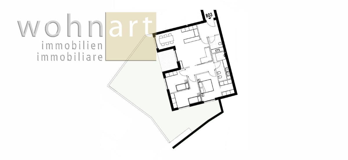 Nuovo progetto di costruzione &quot;Haus Haas&quot; a Montagna - appartamento con giardino B03