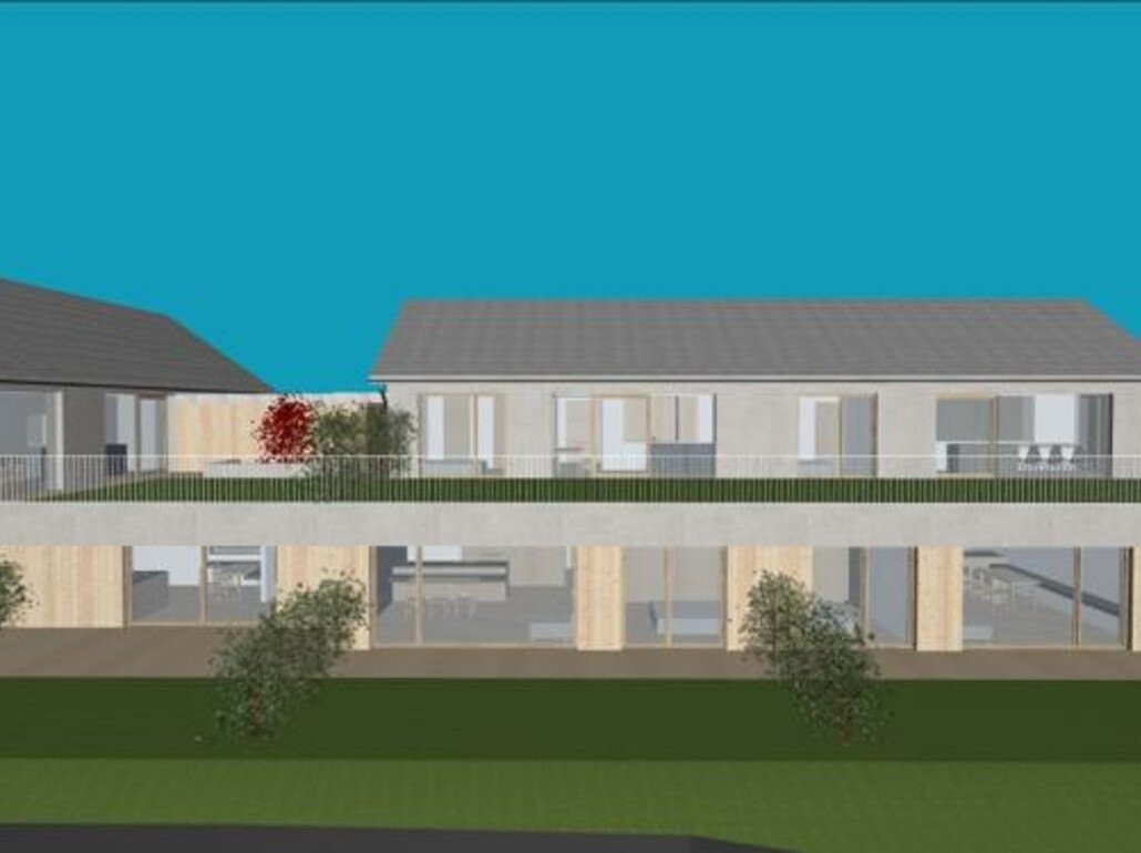 W02: Große Neubau-4-Raum-Wohnung mit Terrasse und Privatgarten in sonniger Position