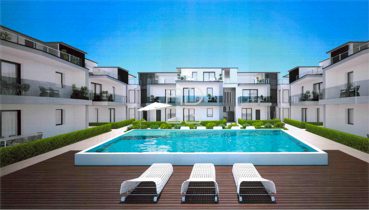 Drei-Zimmer-Wohnung in moderner Anlage mit Pool