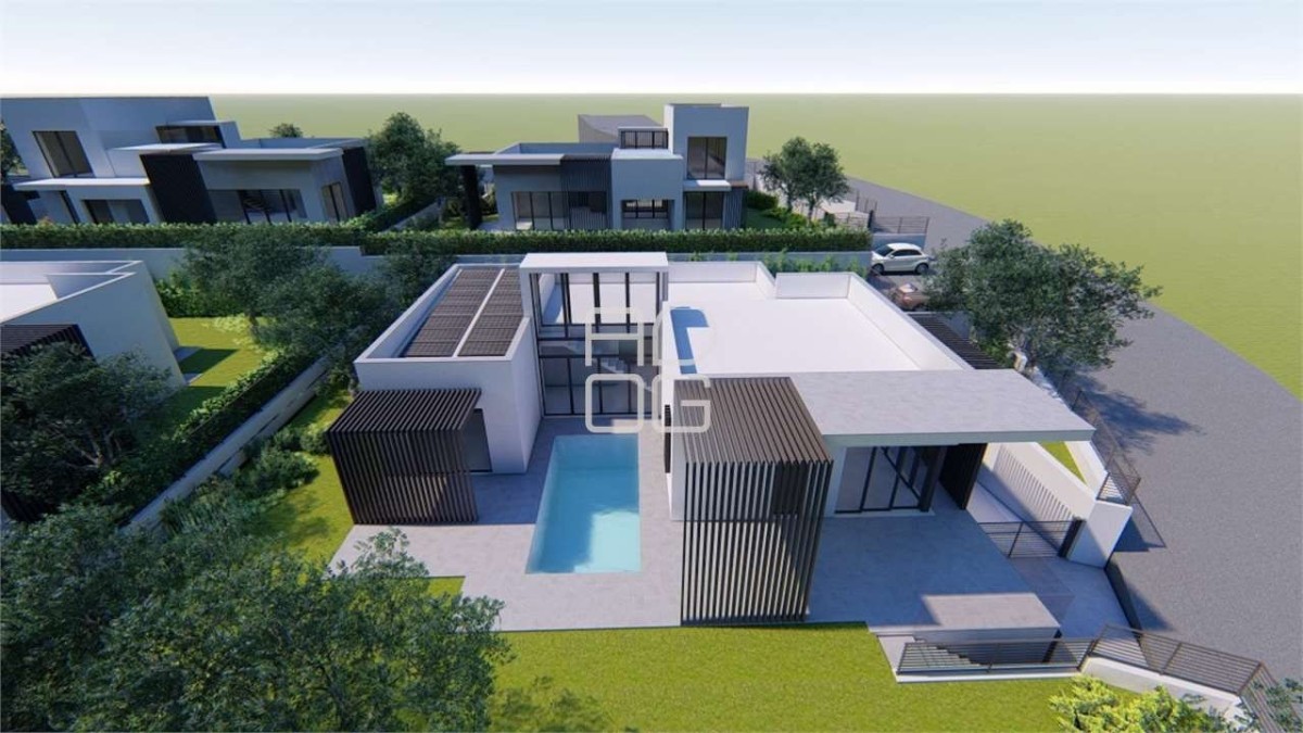 Design-Villa mit schönem Seeblick in Planung