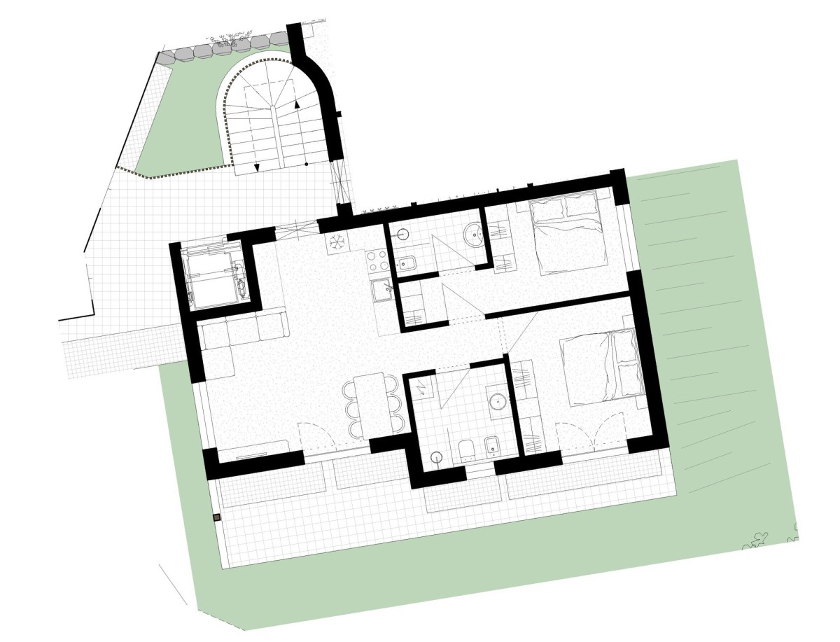 A5 - Konventionierte Dreizimmerwohnung mit Garten