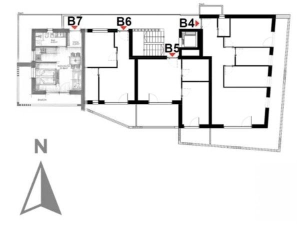 B7 - Appartamento da investimento con balcone