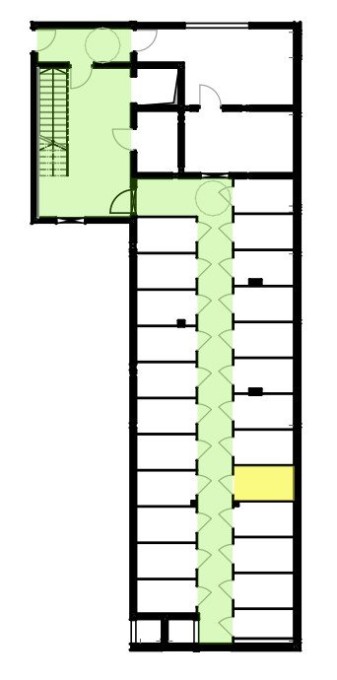 A 09 - Trilocale con due balconi