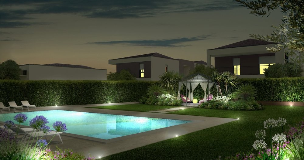 Villa Fiordaliso - Dreizimmerwohnung in Villa mit privatem Garten und Gemeinschaftspool