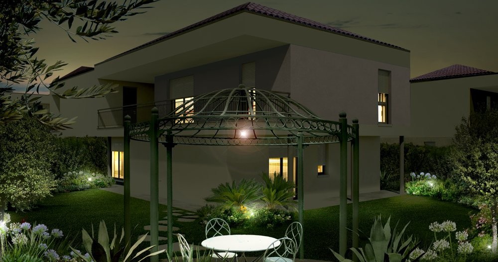 Villa Lavanda - Dreizimmerwohnung in Villa mit privatem Garten und Gemeinschaftspool
