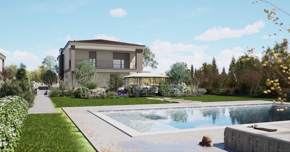 Villa Fiordaliso - Doppelhaushälfte mit Pool