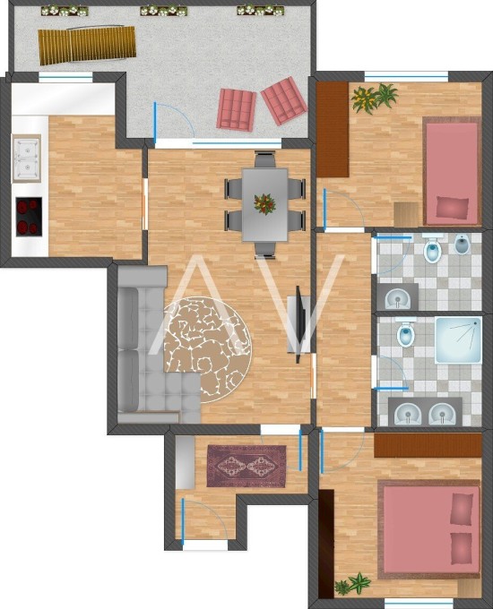 Wunderschöne 3 Zimmer-Wohnung in ruhiger Lage in Pfatten